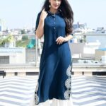 SwagSay Women’s Lightweight Casual Ethnic Kurti Top
