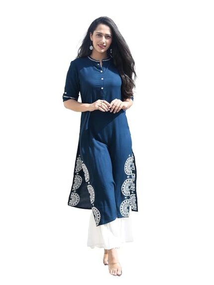 Aaheli Women’s Rayon Kurta